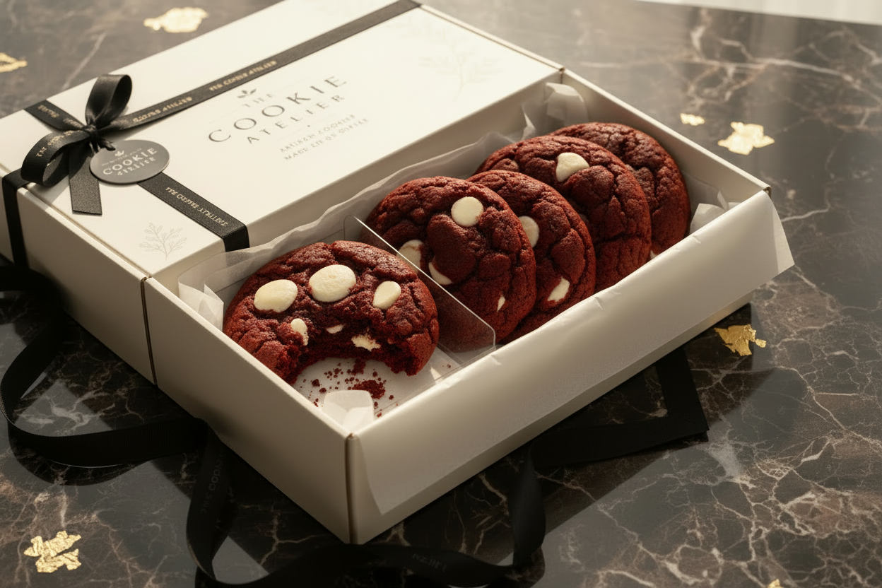 Bespoke Collection - 8 Cookies with Half-Eaten Cookie